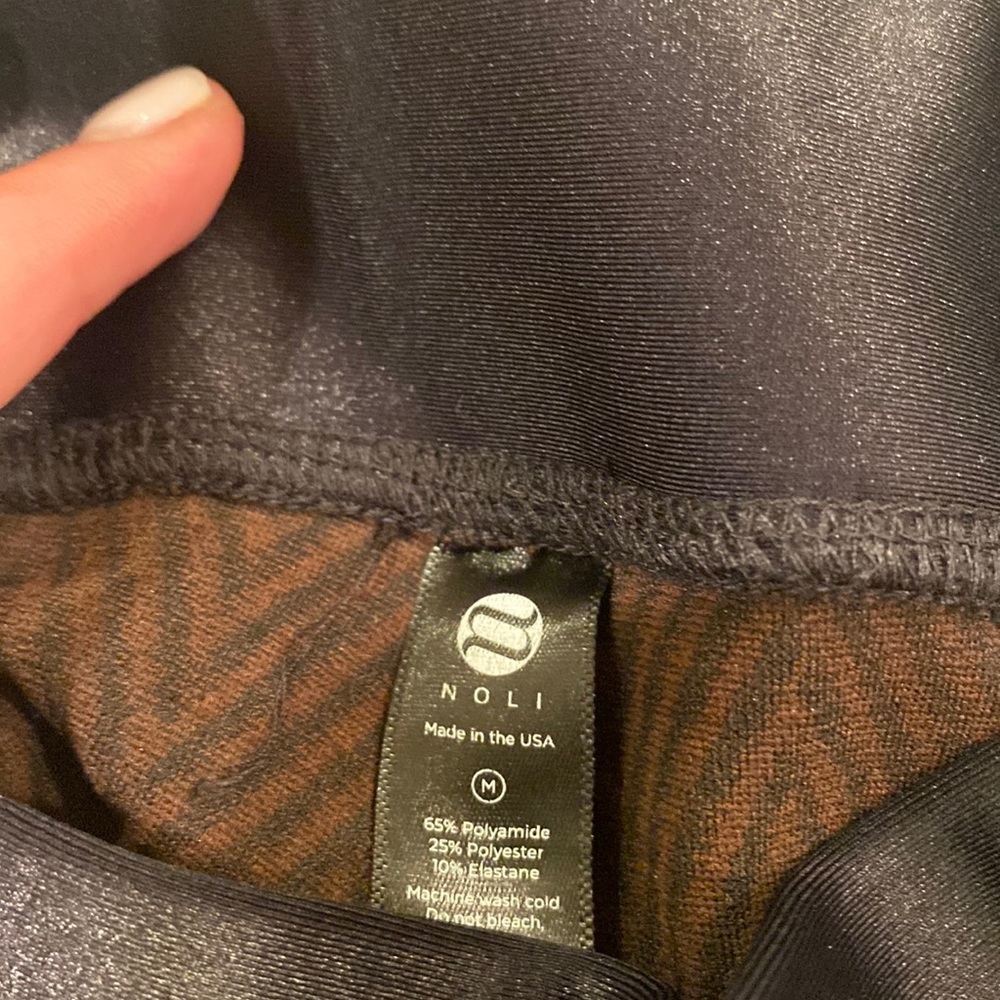 Super cute Loli brown and black size medium leggings!